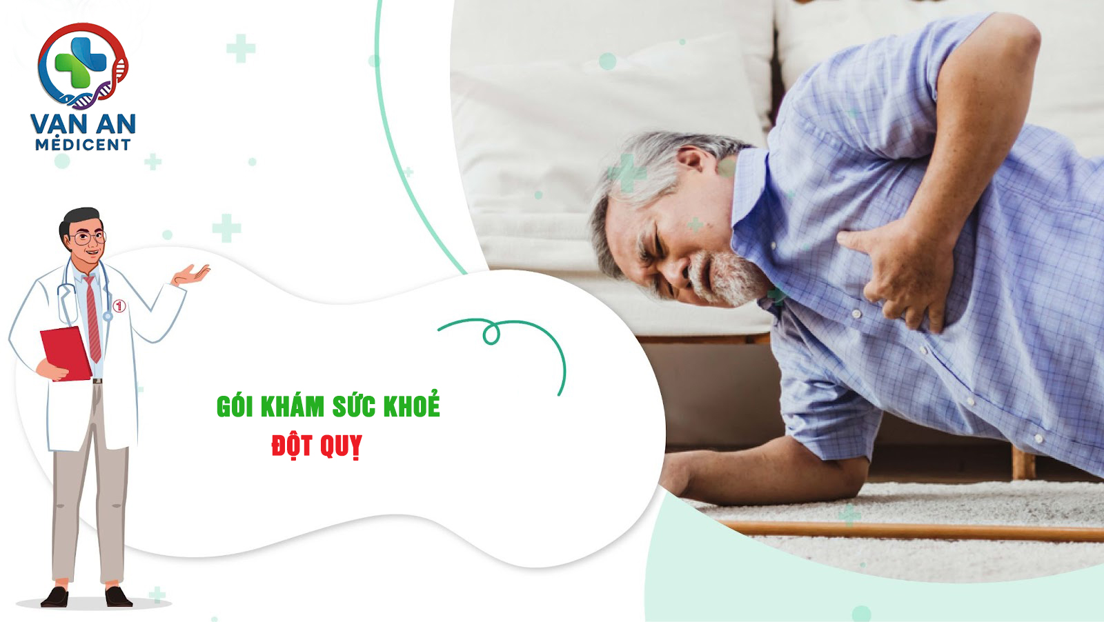 Gói dịch vụ Khám sức khoẻ ĐỘT QUỴ