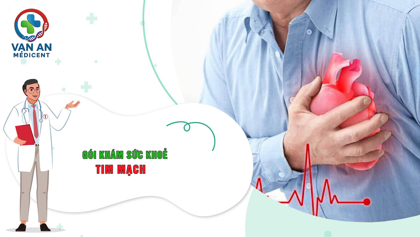 Gói dịch vụ Khám sức khoẻ TIM MẠCH